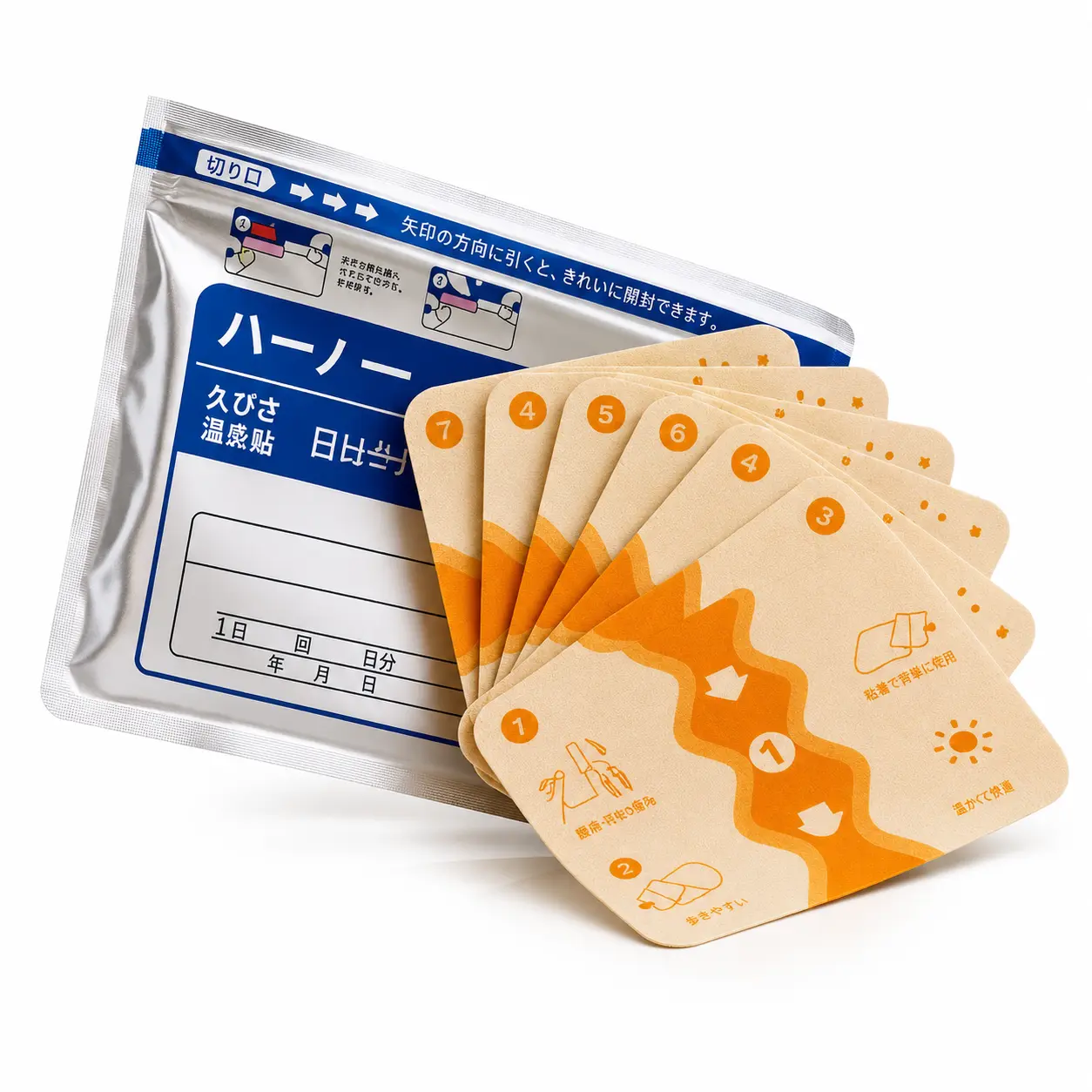 02 Packet Japanese Thermal Pain Relief Patch – 14 Pcs